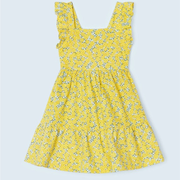 Mayoral Other - Mayoral Girls Yellow Mimosa Jersey Sundress Size 8